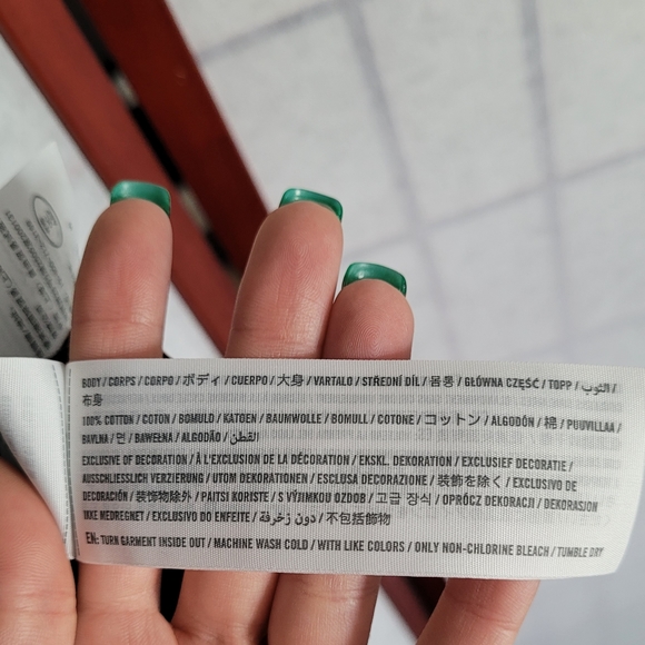 Abercrombie and Fitch Soft Sequin Christmas Tree Tshirt Size S - Picture 6 of 7